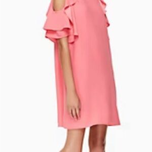 Kate Spade Pink Ruffle Dress